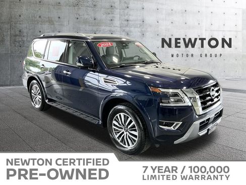 Used 2024 Nissan Armada SL w/ Captain's Chairs Package AWD/4WD image 1