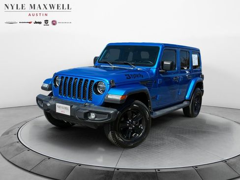 Used 2021 Jeep Wrangler Unlimited Sahara image 1
