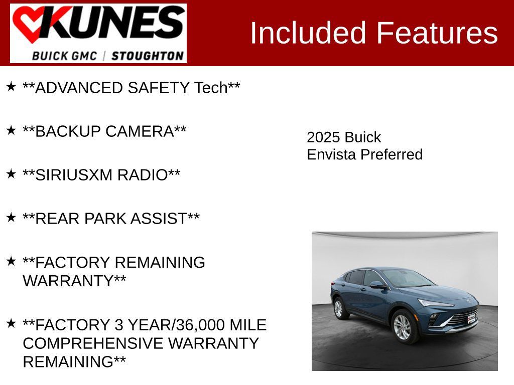 Used 2025 Buick Envista Preferred FWD image 2