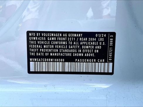 Used 2024 Volkswagen GTI SE w/ MDO Package FWD image 19