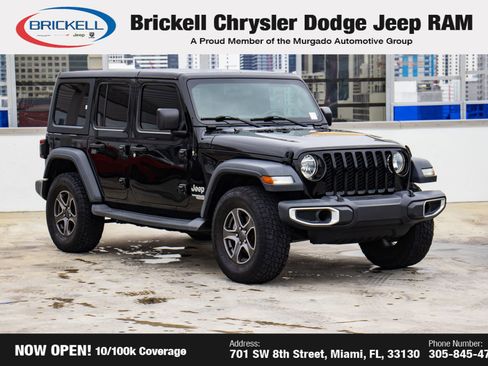 Used 2018 Jeep Wrangler Unlimited Sport S image 3