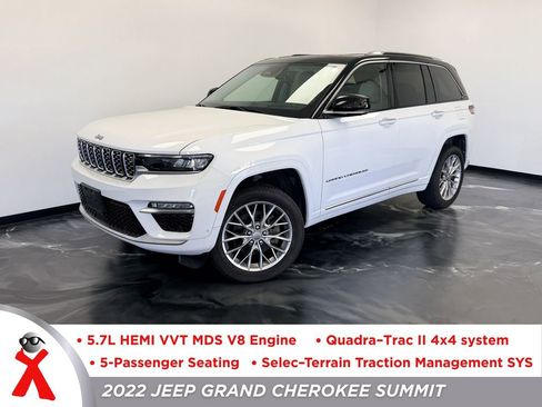 Used 2022 Jeep Grand Cherokee Summit w/ Advanced Protech Group IV AWD/4WD image 1