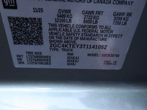 New 2026 Chevrolet Silverado 3500 LT w/ Trail Boss Package image 28