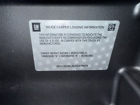 Used 2018 Chevrolet Silverado 1500 LTZ w/ LTZ Plus Package image 53