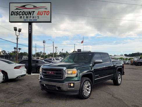 Used 2015 GMC Sierra 1500 SLT w/ SLT Crew Cab Value Package AWD/4WD image 2