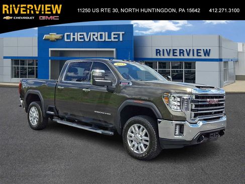 Used 2022 GMC Sierra 3500 SLT w/ SLT Premium Package AWD/4WD image 1