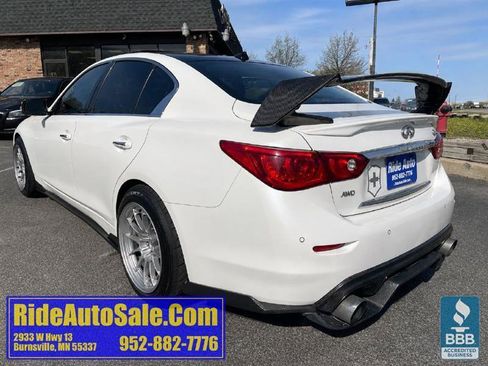 Used 2016 INFINITI Q50 Red Sport 400 AWD/4WD image 6