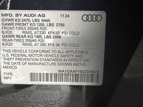 Certified 2025 Audi Q5 2.0T Premium image 26