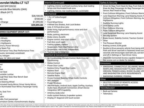 Used 2023 Chevrolet Malibu LT image 27