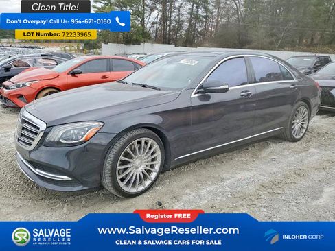 Used 2019 Mercedes-Benz S 560 4MATIC Sedan w/ Premium Package image 1