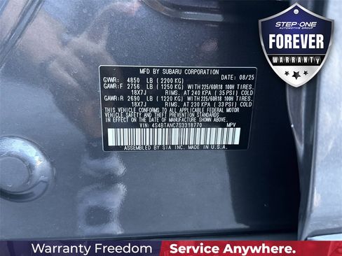 New 2025 Subaru Outback Limited image 38