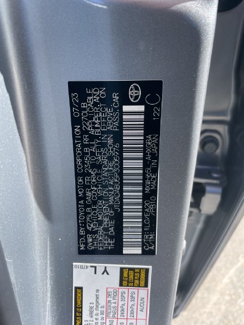Used 2023 Toyota Prius XLE AWD/4WD image 26