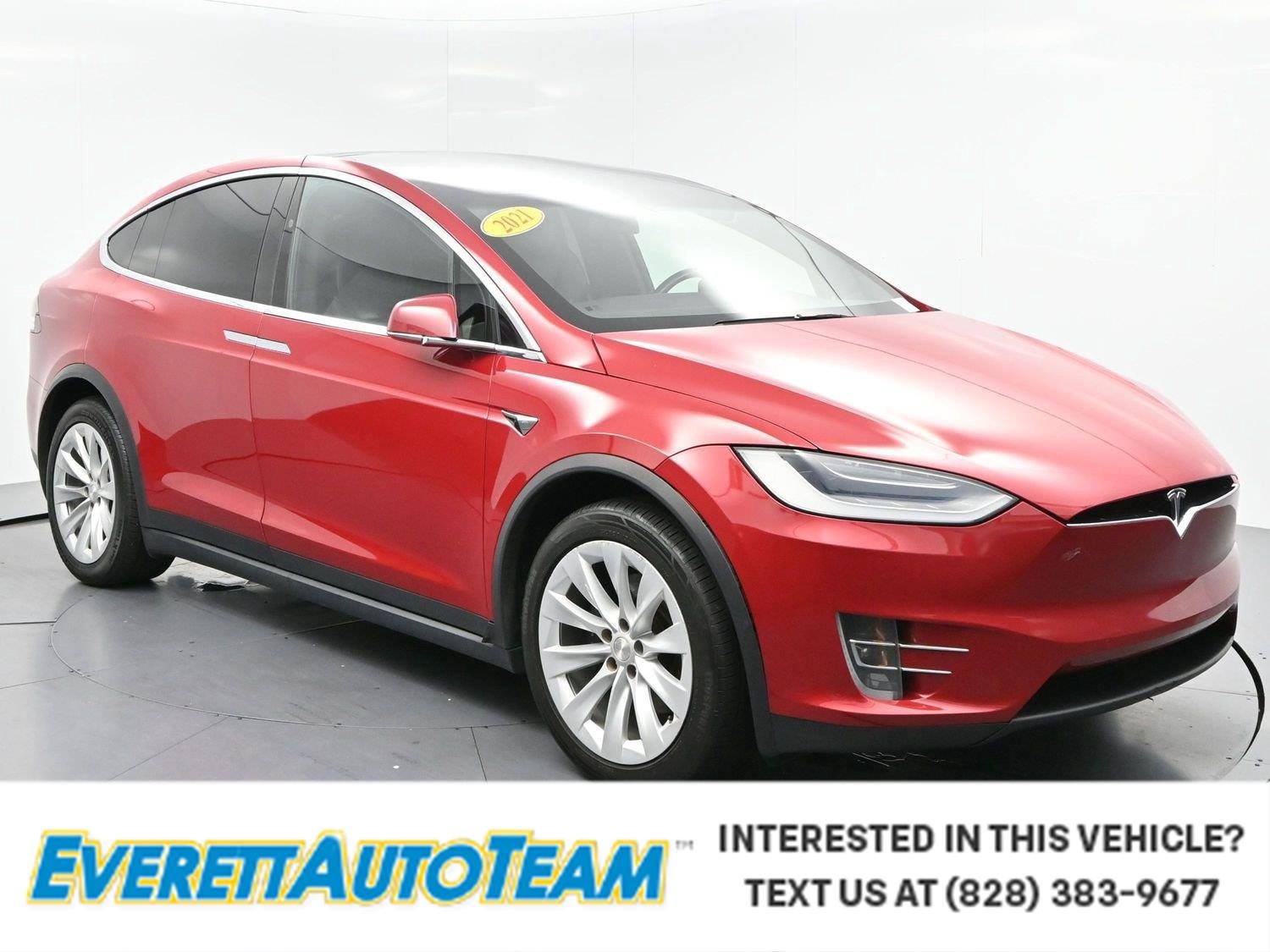 Used 2021 Tesla Model X Long Range AWD/4WD image 1