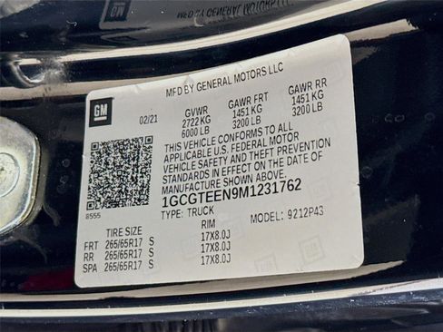 Used 2021 Chevrolet Colorado ZR2 w/ ZR2 Midnight Special Edition image 31