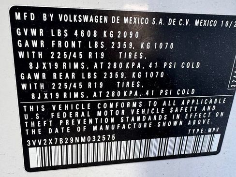 Used 2022 Volkswagen Taos SEL AWD/4WD image 22