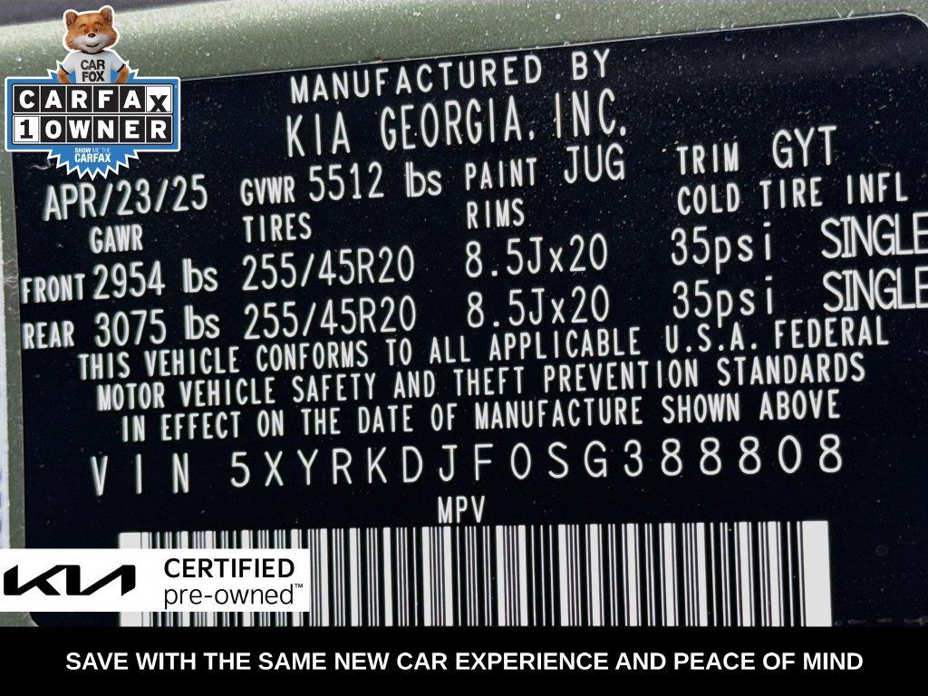 Used 2025 Kia Sorento SX AWD/4WD image 42