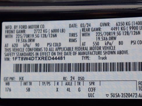 Used 2024 Ford F450 Lariat w/ Lariat Ultimate Package image 36