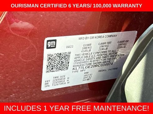 Used 2024 Chevrolet Trax RS FWD image 31