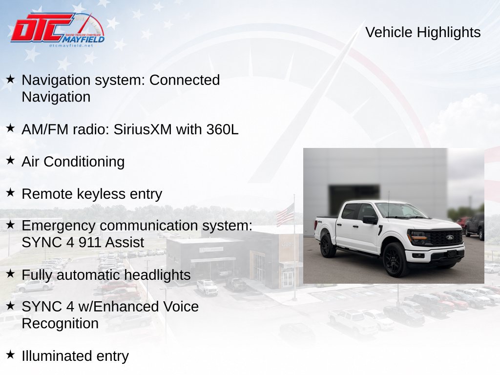 Used 2024 Ford F150 STX w/ STX Black Appearance Package AWD/4WD image 6