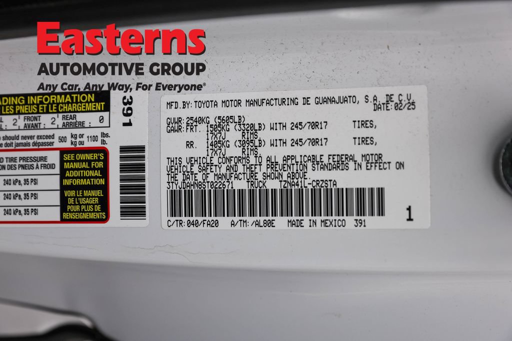 Used 2025 Toyota Tacoma SR RWD image 32