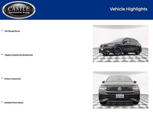 Certified 2024 Volkswagen Tiguan SE R-Line AWD/4WD image 3