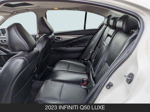 Used 2023 INFINITI Q50 Luxe w/ Cargo Package RWD image 17
