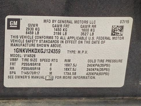 Used 2016 Chevrolet Traverse LT AWD/4WD image 47