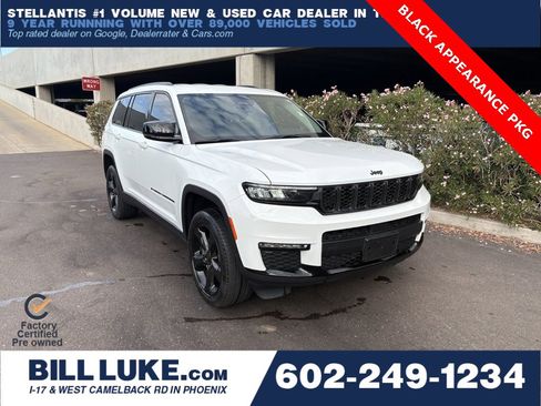 Certified 2023 Jeep Grand Cherokee L Limited w/ Black Appearance Package image 1