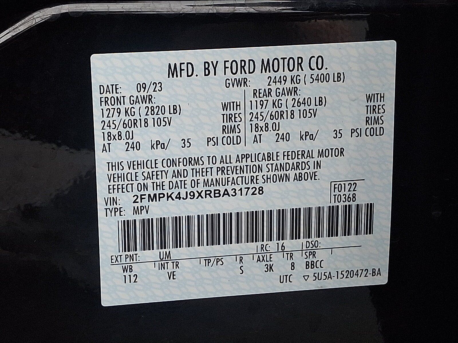 Used 2024 Ford Edge SEL w/ Convenience Package AWD/4WD image 27