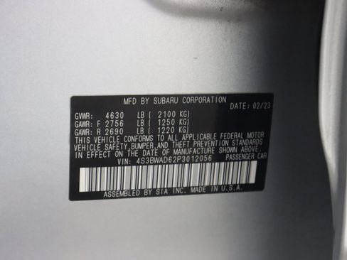 Used 2023 Subaru Legacy Premium image 49