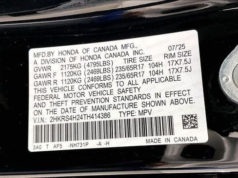 Certified 2026 Honda CR-V LX image 32