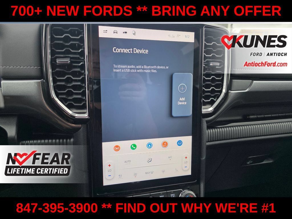 New 2026 Ford Ranger Lariat w/ FX4 Off-Road Package AWD/4WD image 39