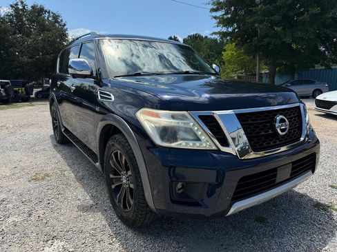 Used 2017 Nissan Armada Platinum w/ Captain Seat Package AWD/4WD image 3