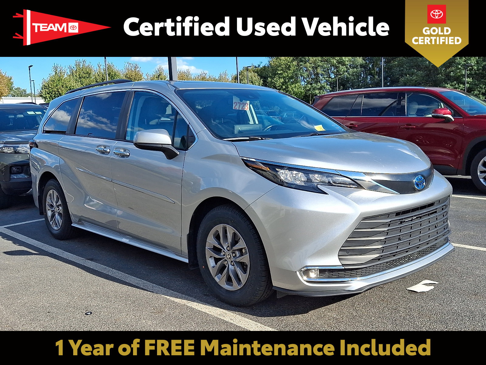 Certified 2024 Toyota Sienna XLE AWD/4WD image 1