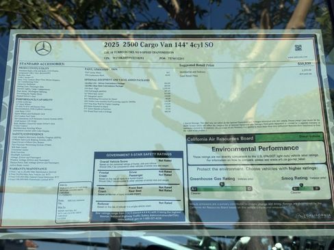 New 2025 Mercedes-Benz Sprinter 2500 image 12