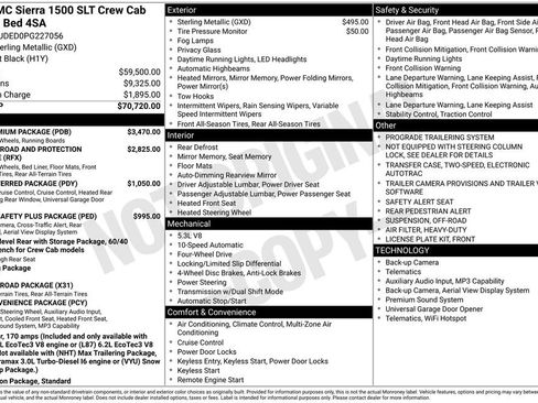 Used 2023 GMC Sierra 1500 SLT w/ SLT Premium Package AWD/4WD image 3
