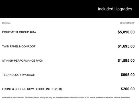 Used 2023 Ford Explorer ST w/ Equipment Group 401A image 12