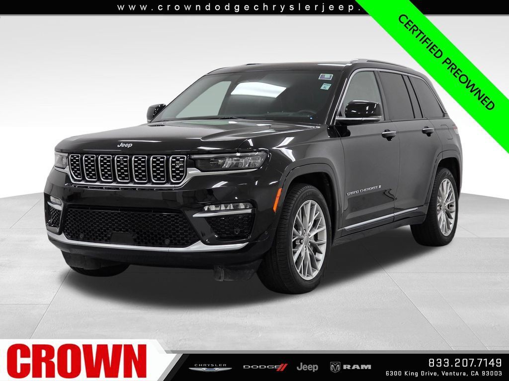 Certified 2023 Jeep Grand Cherokee Summit w/ Adv Protech Group IV AWD/4WD image 3