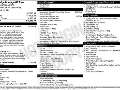 Certified 2019 Dodge Durango GT AWD/4WD image 13