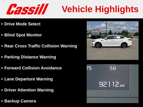 Used 2020 Kia Optima LX FWD image 7