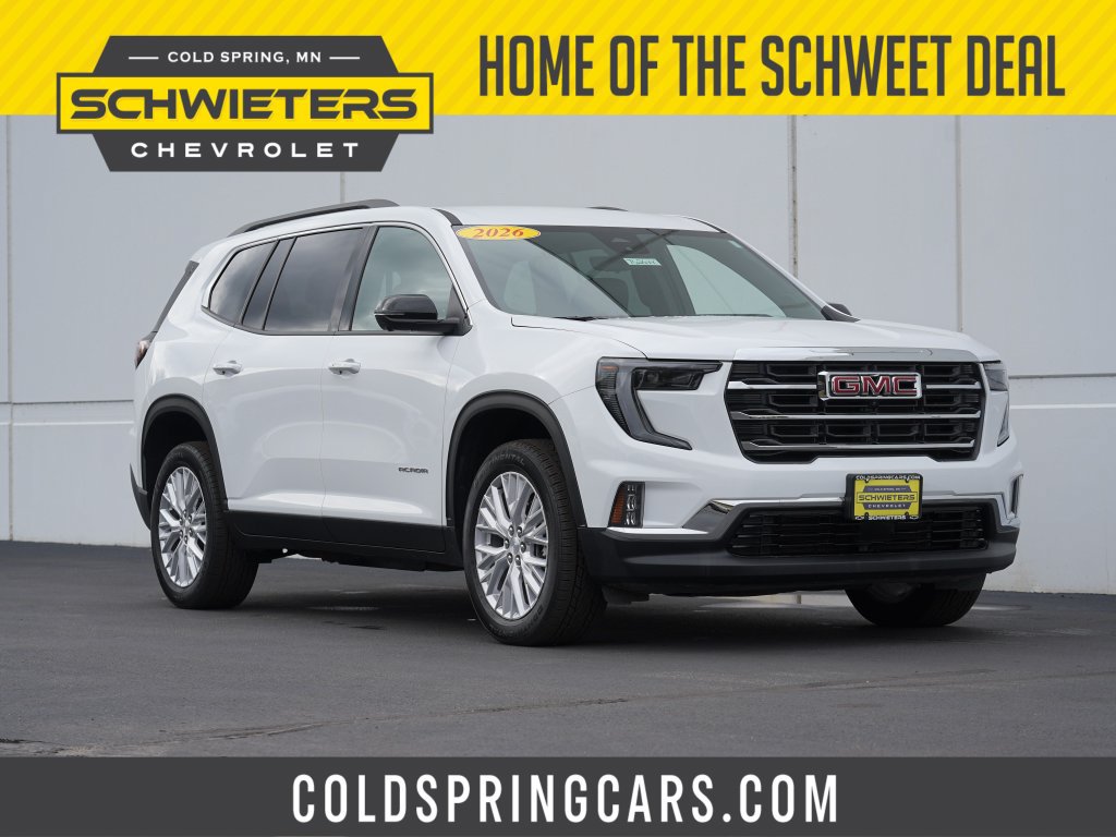 Certified 2026 GMC Acadia Elevation w/ Elevation Premium Package AWD/4WD image 1