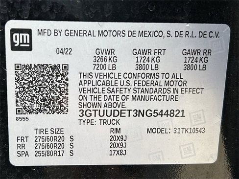 Used 2022 GMC Sierra 1500 SLT image 35