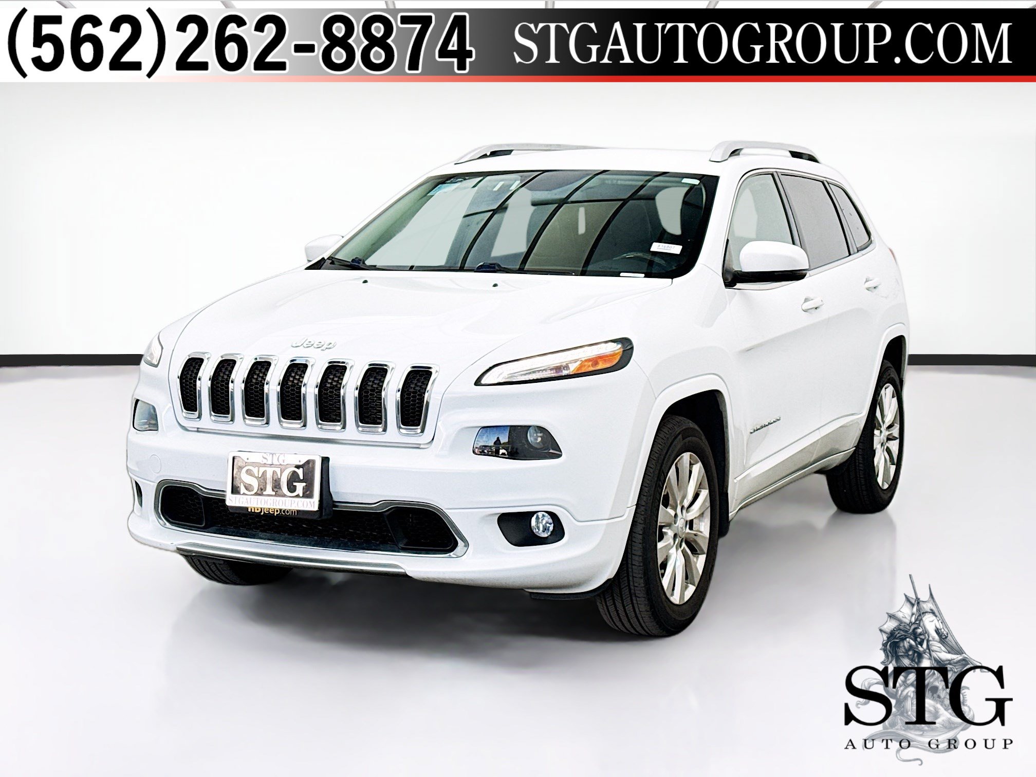 Used 2017 Jeep Cherokee Overland AWD/4WD image 1