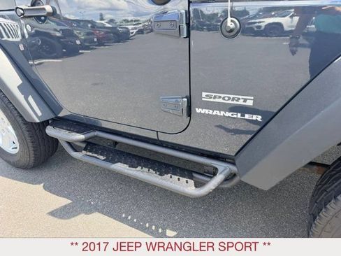 Certified 2017 Jeep Wrangler Sport w/ Quick Order Package 23S AWD/4WD image 9