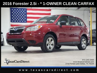 Used 2016 Subaru Forester 2.5i