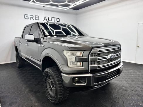 Used 2015 Ford F150 Platinum w/ Equipment Group 701A Luxury image 1