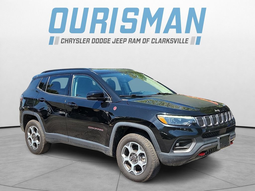 Used 2022 Jeep Compass Trailhawk w/ Trailhawk Elite Group AWD/4WD image 1