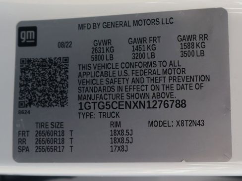Used 2022 GMC Canyon Elevation w/ Trailering Package RWD image 52