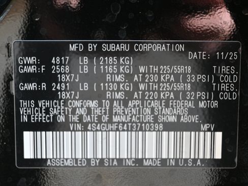 Certified 2026 Subaru Crosstrek 2.5i Sport w/ Popular Package #4A AWD/4WD image 35
