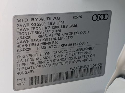 New 2026 Audi Q3 quattro 2.0T AWD/4WD image 17